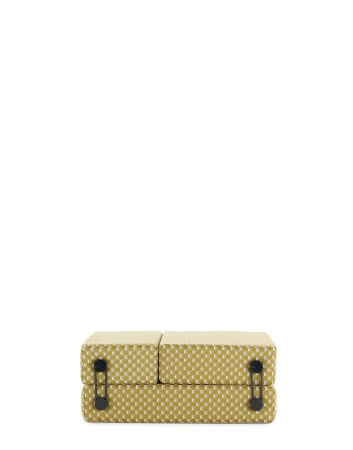 Trix Outdoor Liberty Obi Check Lounger Yellow