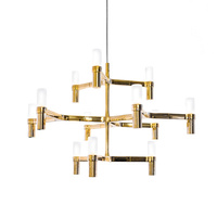Lampa Wisząca Nemo Crown Minor Pozłacany