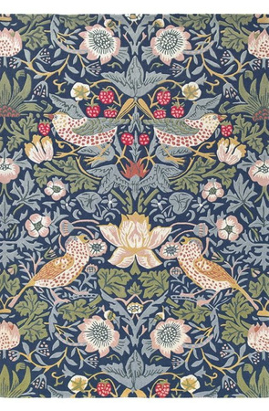 Morris&Co Strawberry Thief Indigo Carpet 27708