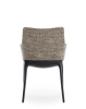Eleganza Nia Chair Black Light Brown