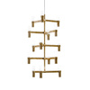 Lampa Wisząca Nemo Crown Multi Pozłacany