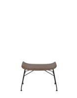 S/Wood Basic Veneer Footrest Dark Wood Black FSC™