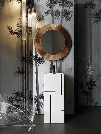All Saints Metallic Lustro Chrom