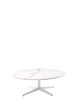  Multiplo Low Round Ø118 cm Stół Biały Biały