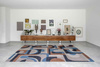 Louis de Poortere Module Carpet Camel Blue 9196
