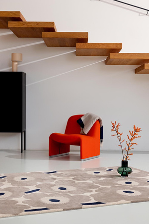 Marimekko Unikko Greige rug 132401