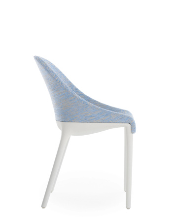 Eleganza Ela Chair White Blue