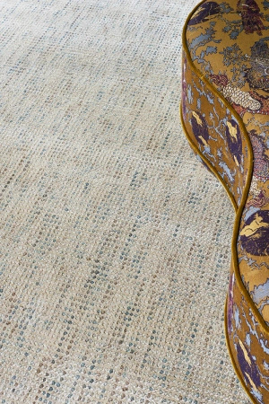 Dywan Toulemonde Ecru bleu