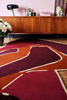 Toulemonde Bochart Muse Rouge carpet