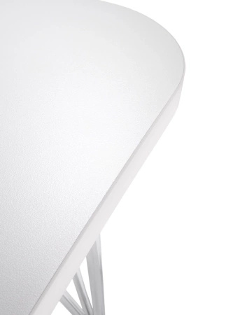 Max 160x80 cm White Chrome Table