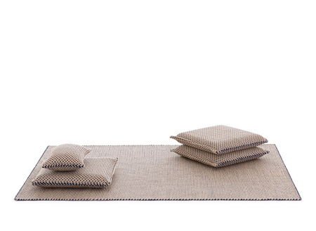 Gan Nomad Tuareg Blue Puff/Pillow