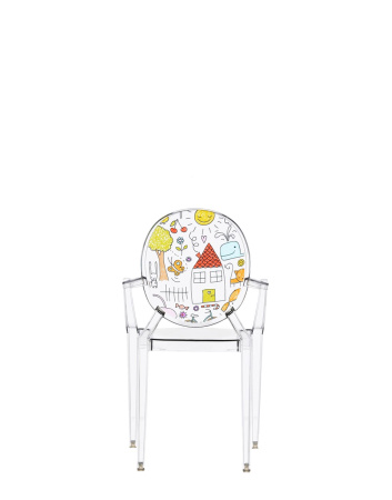 Loulou Ghost Special Edition Chair Transparent Drawing