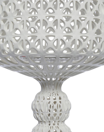 Mini Kabuki Table Lamp White