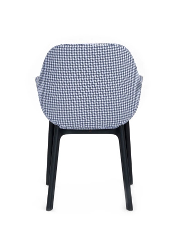 Clap Armchair Black Blue