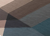Gan Diamond Blue-Brown Outdoor Carpet