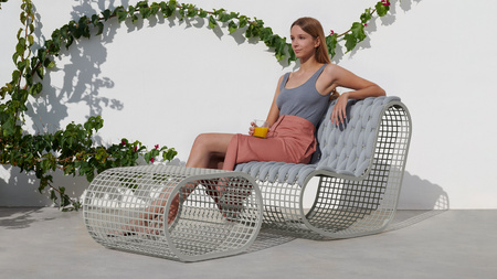 Gandiablasco Buit Braided Club Armchair
