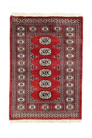 Pakistan Bokhara Wool Carpet 111011 078 x 123