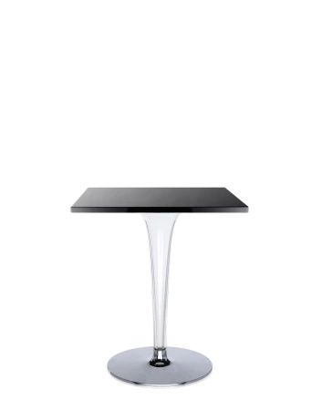 Top Top Square Outdoor Stolik Czarny