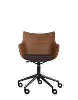 Q/Wood Wheels Ciemne Drewno Brązowy