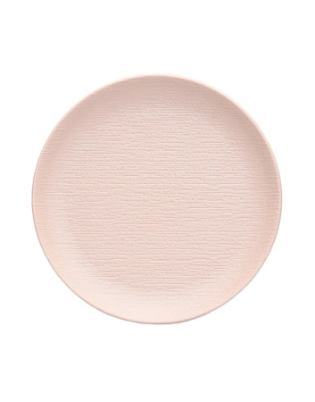 Trama Set of Dessert Plates (4 Pieces) Brick