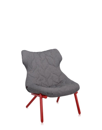Foliage Trevira Armchair Red Gray