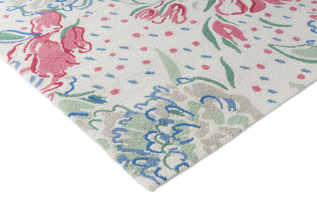 Laura Ashley Lilith Poppy Red Outdoor Carpet 480100