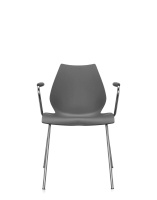 Maui Chair Chrome Anthracite