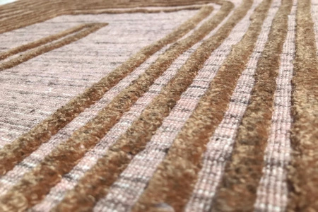 Serge Lesage Flow 1 Misty Rose carpet