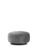 K-Waiting Chenille pouf Grey