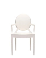 Louis Ghost Chair White