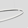 Lampa Wisząca Nemo Ellisse Triple 2700 K Polerowane Aluminium
