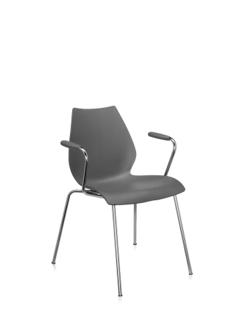 Maui Chair Chrome Anthracite