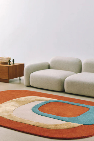 Toulemonde Bochart Spirit Orange Carpet