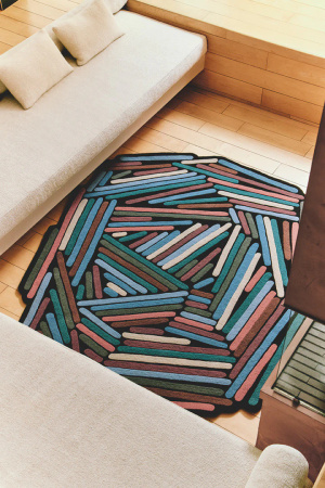 Toulemonde Bochart Brindilles Hiver carpet