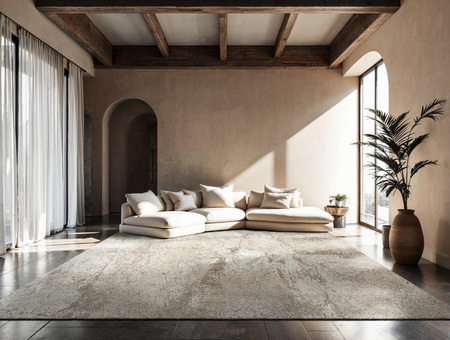 Louis de Poortere Mad Men SOL Albatre rug 9735