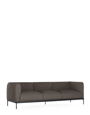 Asia Sofa Three-Seater (Bouclè) Szary