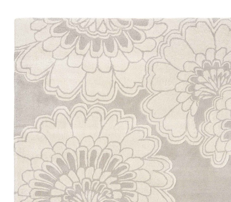 Florence Broadhurst Japanese Floral Oyster rug 039701