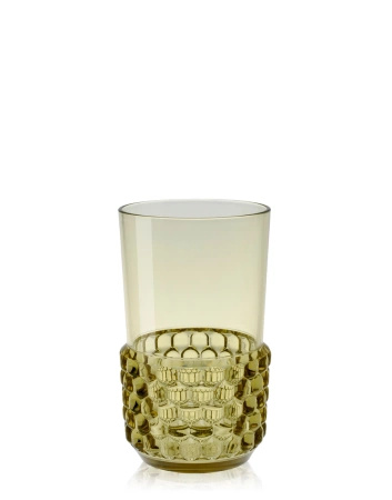 Jellies Family Long Drink Glass Set (4 pieces) Green