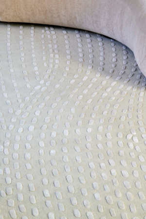 Toulemonde Bochart Kantha Blanc carpet