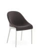 Eleganza Ela Brummel Chair White Black