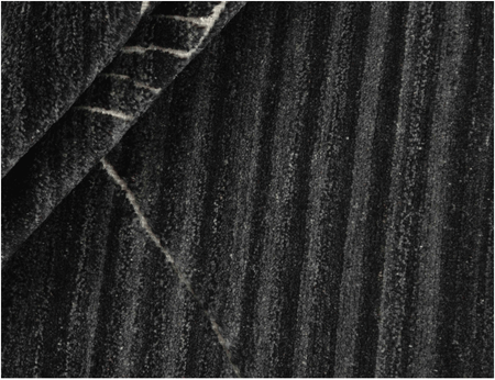 Landscape Fields Charcoal rug