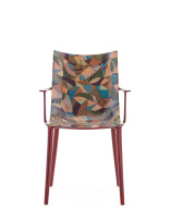 H.H.H. Graphic Impression Chair Maroon Lacquer