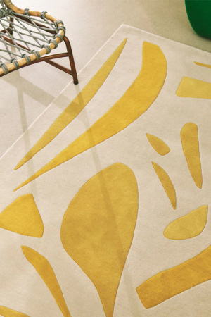 Toulemonde Bochart Alpha Jaune carpet