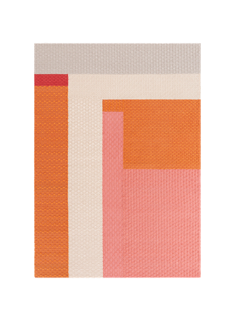 Gan Weave Meeting Point Carpet Orange