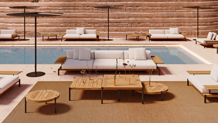 Gandiablasco Lademadera 3 Seat Sofa