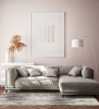 Carpet Decor Canvas Warm Gray