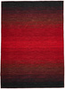 Rezas Panorama Kelim Black Red Carpet