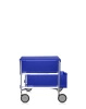Mobil 2 Drawers With Wheels Dresser Blue