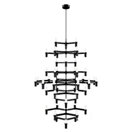 Nemo Crown Summa Black Plated Pendant Lamp