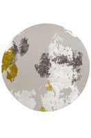 Serge Lesage World Grey Round Carpet